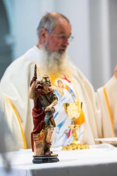 FOTO Na Florjanovo nedeljo blagoslov gasilskega vozila PGD Stična 12